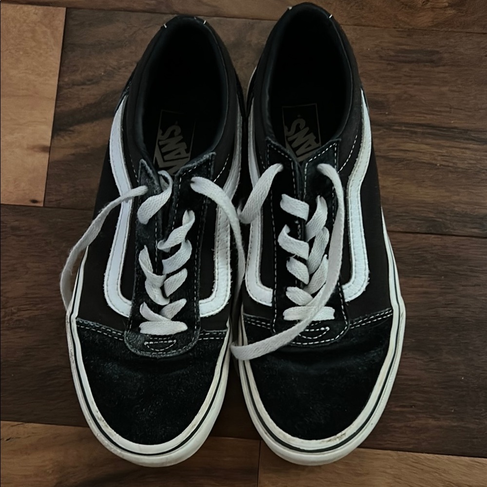 Vans Black and White Sneakers Iconic Design